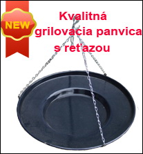 Grilovacia panvica s retiazkou
