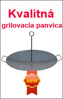 Železná grilovacia panvica 49 cm
