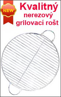 Grilovací rošt - nerez