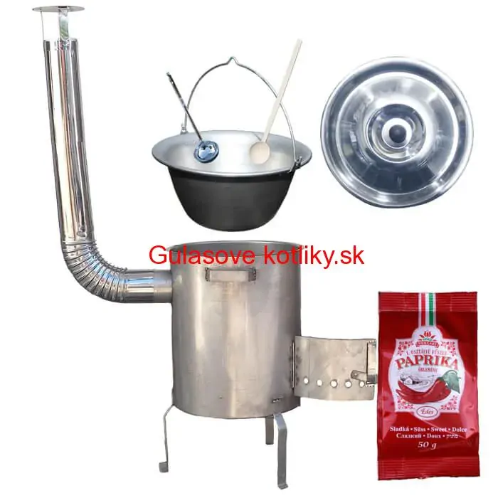 Nerezový kotlík 20 L (1,2 mm) INOX + nerezová kotlina (1,5 mm) 42 cm STRONG EXCLUSIVE