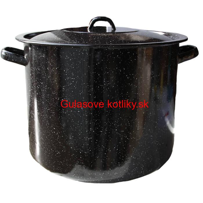 Smaltovaný hrniec 27 L