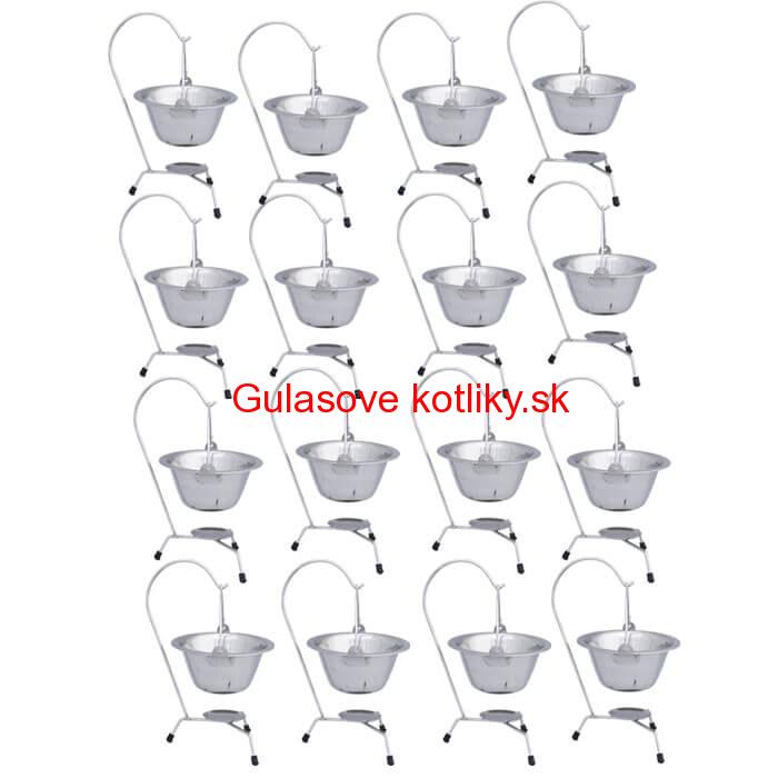 Servírovacia súprava INOX 16 ks