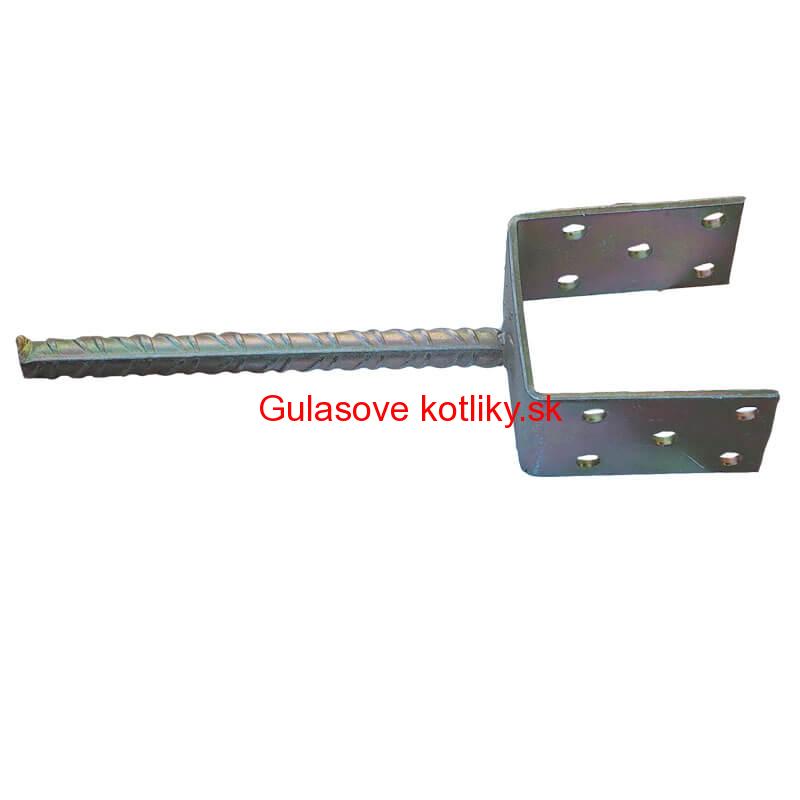 Pätka zápustná, kotviaca, pozinkovaná 8 cm