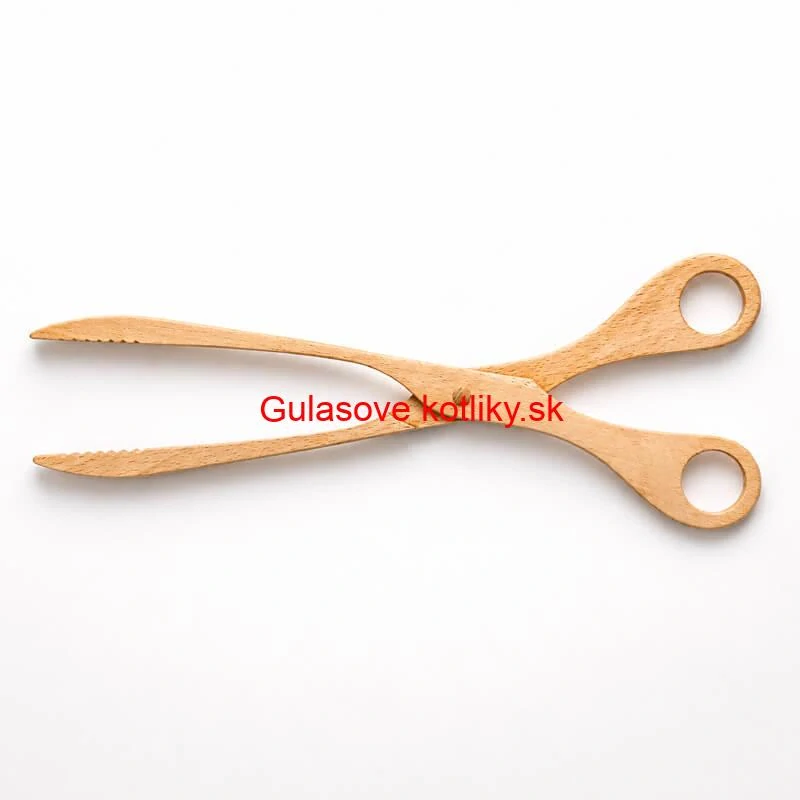 Drevené grilovacie kliešte 29 cm