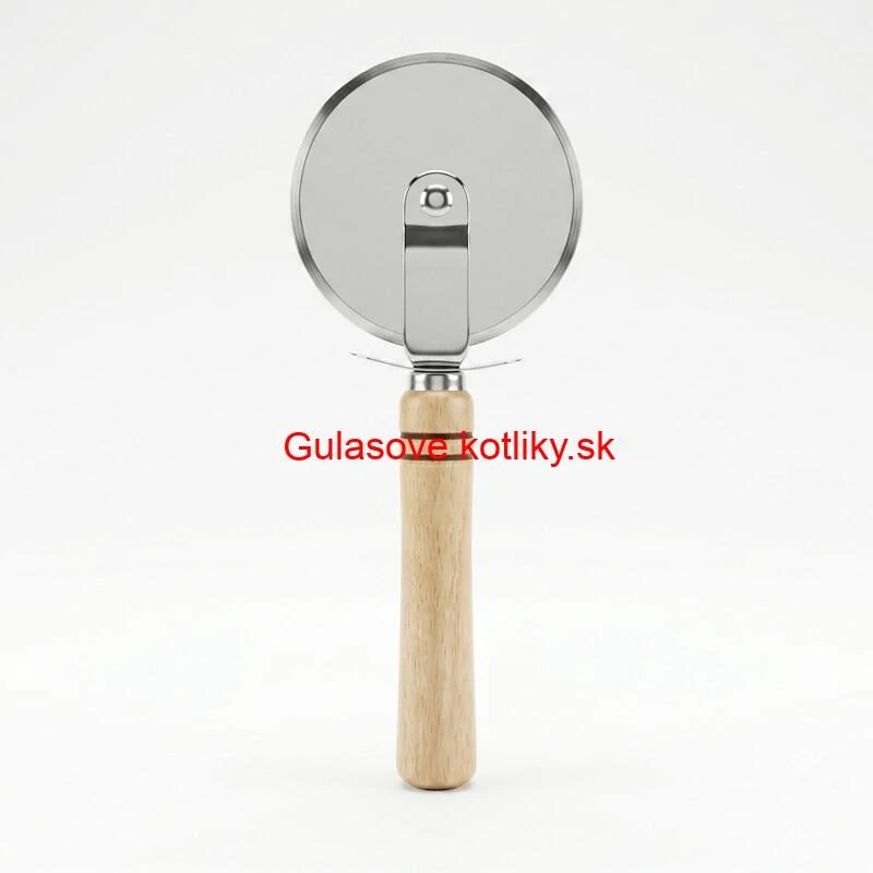 Krájač na pizzu s drevenou rukoväťou 22 cm