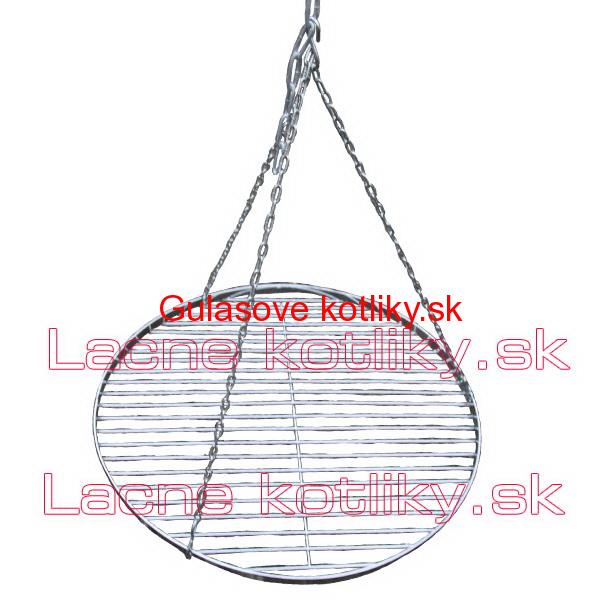 Grilovací rošt s retiazkou