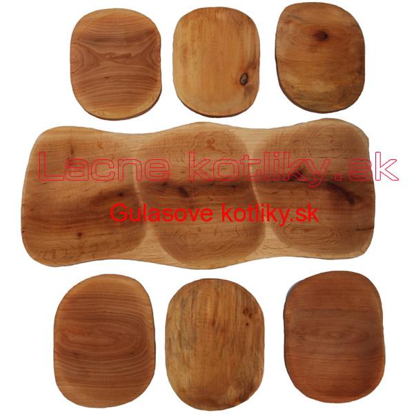 Servírovacia drevená sada