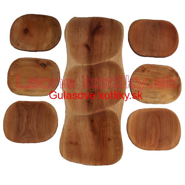 Servírovacia drevená sada