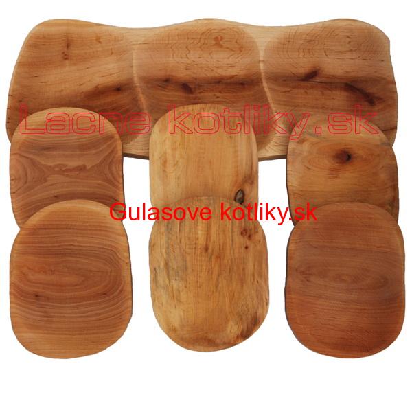 Servírovacia drevená sada