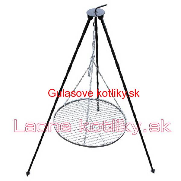 Grilovací rošt s retiazkou