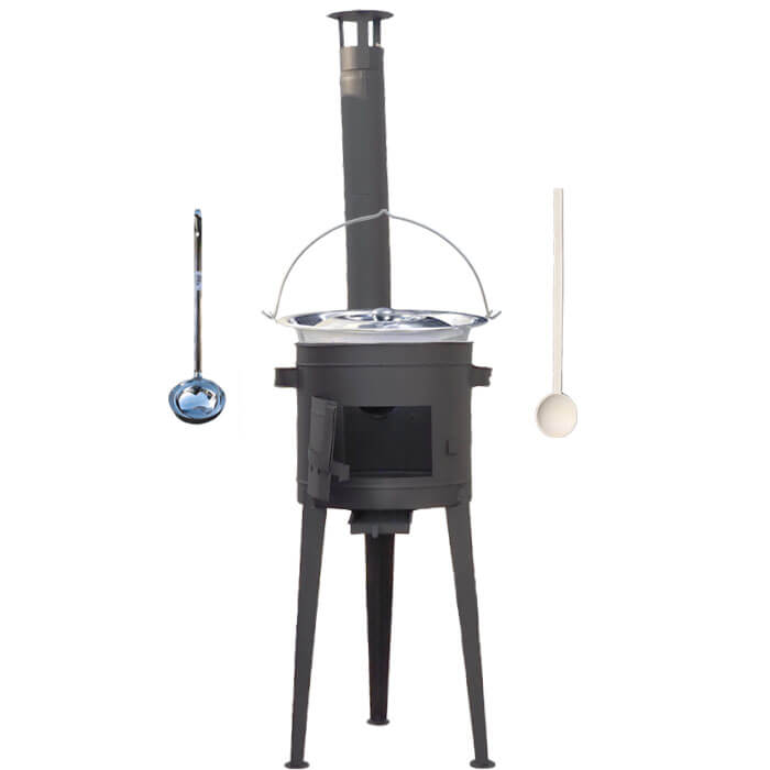 Nerezový kotlík 22 L (0,8 mm) + vysoká kotlina 42 PLUS 600