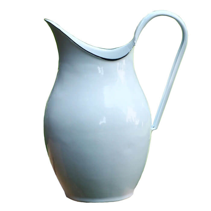 Smaltovaná krhla 2 L BIELÁ