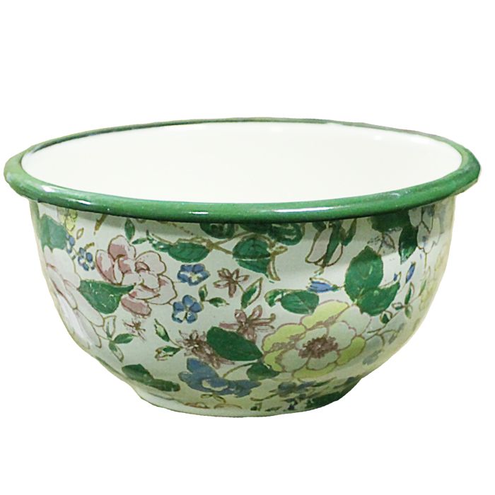 Smaltovaná vzorovaná miska 15 cm DECOR