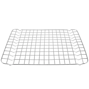 Nerezový rošt na pekáč na grilovanie a pečenie 33 x 22 cm