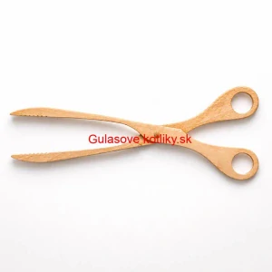 Drevené grilovacie kliešte 29 cm