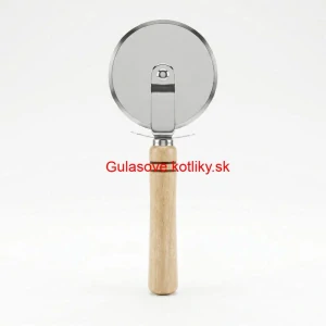 Krájač na pizzu s drevenou rukoväťou 22 cm