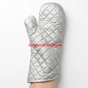 Chňapka strieborná s dlhým rukávom 35 cm