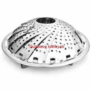 Skladací nerezový parák 16–28 cm do hrnca