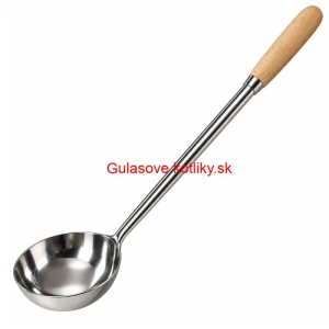 Antikorová naberačka 250 ml s drevenou rúčkou – 51,5 cm