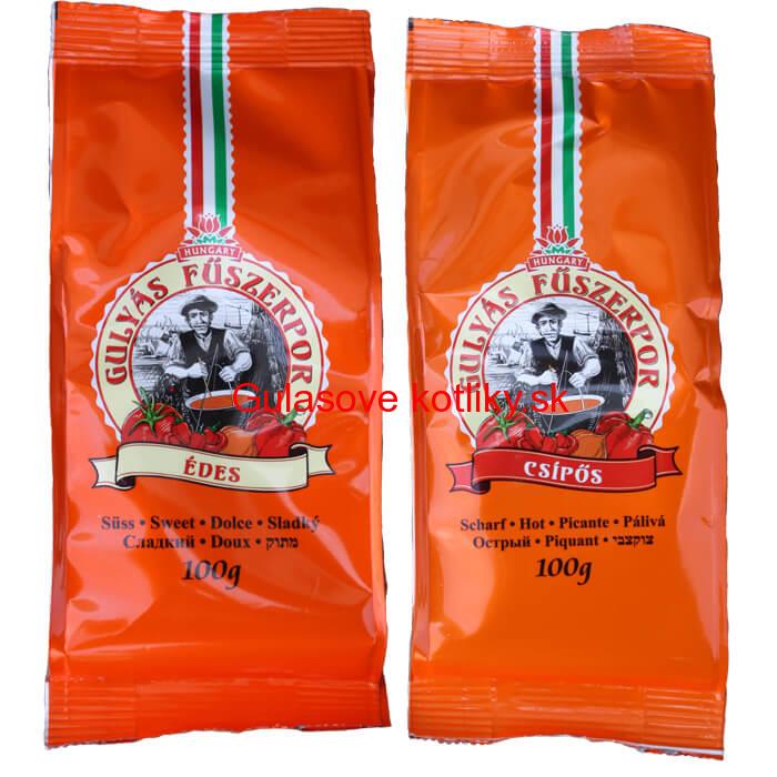 Paprikové korenie na guláš - MIX 100 g