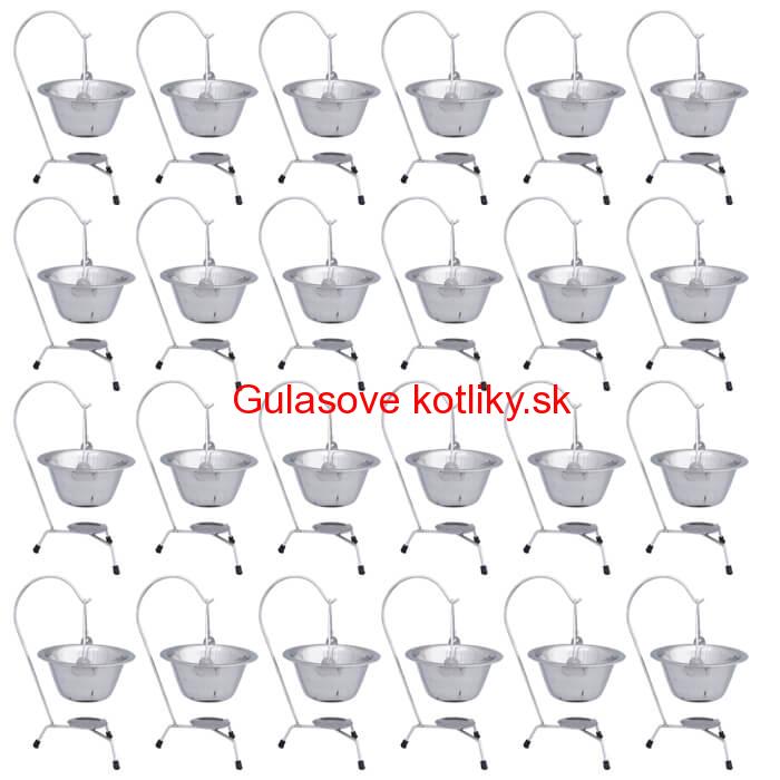 Servírovacia súprava INOX 24 ks