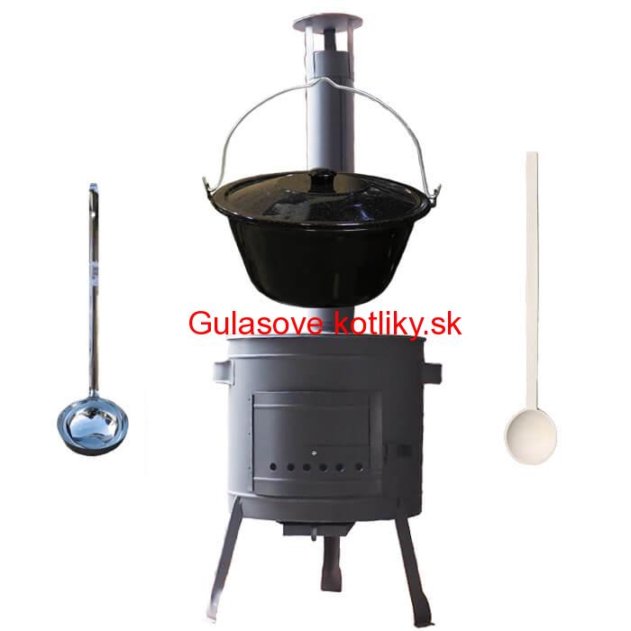 Smaltovaný kotlík 25 L + nízka kotlina 42 PLUS 600