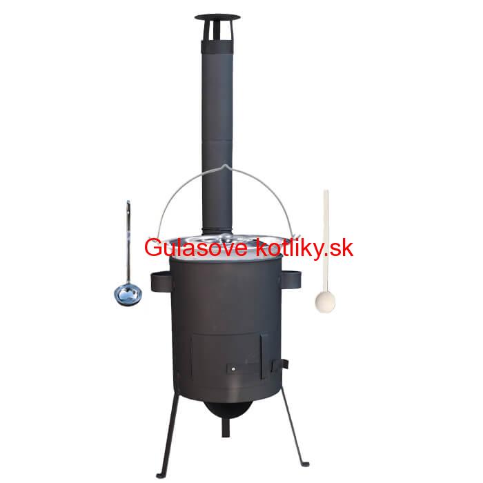 Antikorový kotlík 20 L (1,2 mm) + žiaruvzdorná kotlina 42 PLUS 600 4 MM