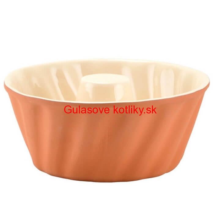 Hlinená forma na bábovku s glazúrou 25 cm
