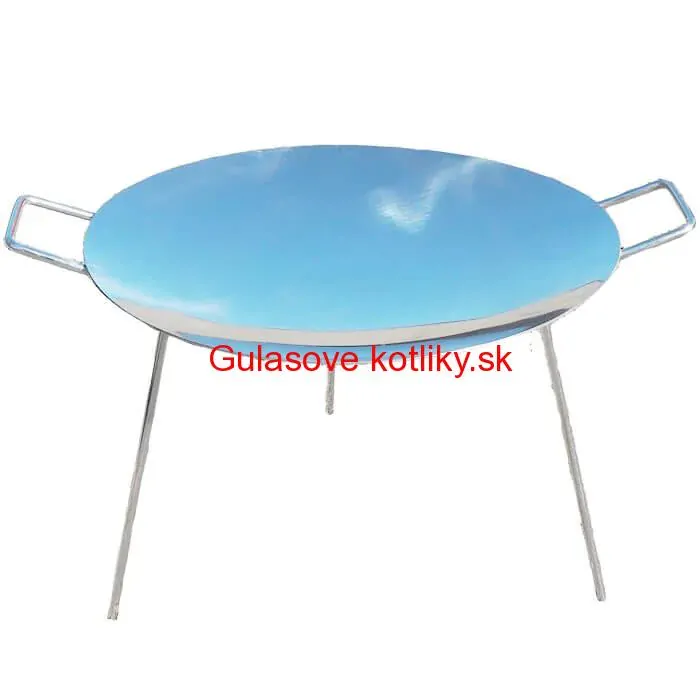 Nerezová panvica s nožičkami 55 cm BBQ