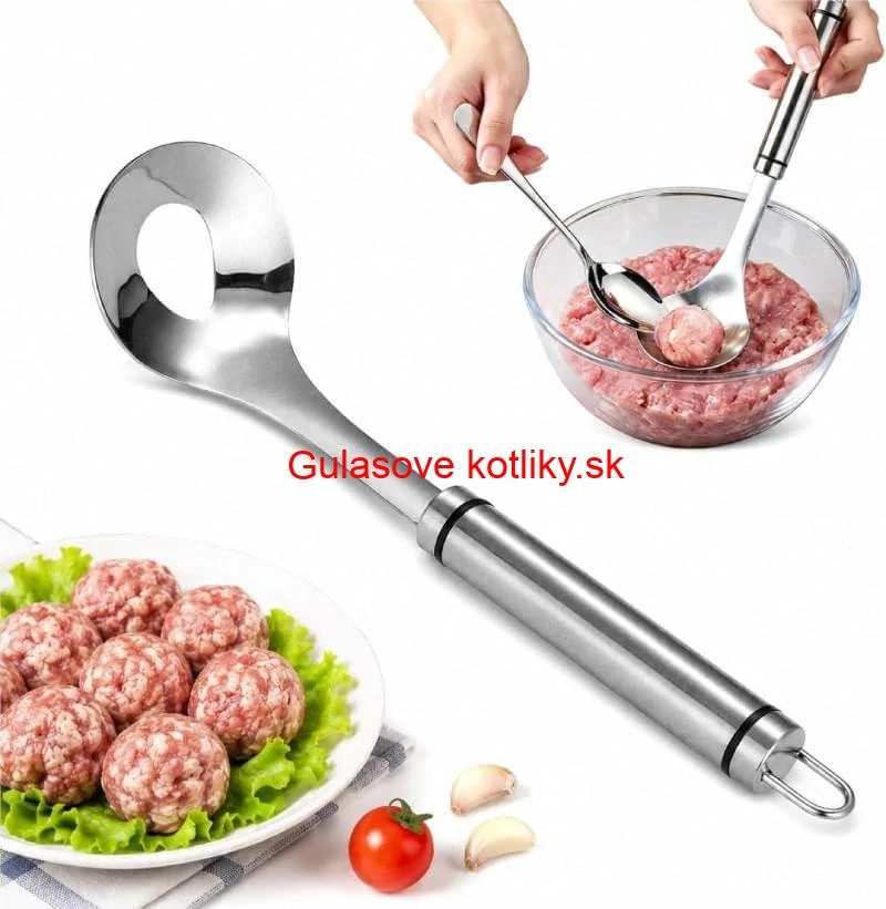 Nerezové tvorítko na mäsové guľky a knedličky