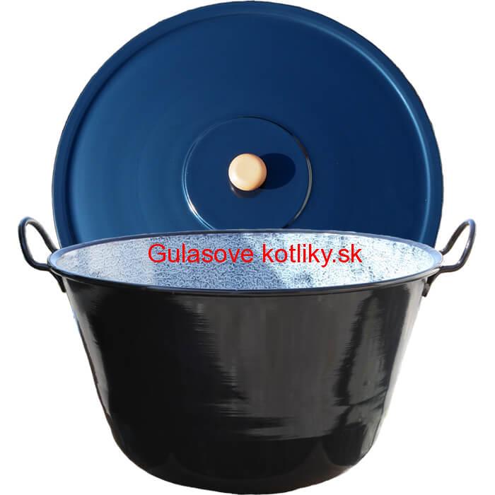 Kotol na zabíjačku smaltovaný 60 L + pokrievka