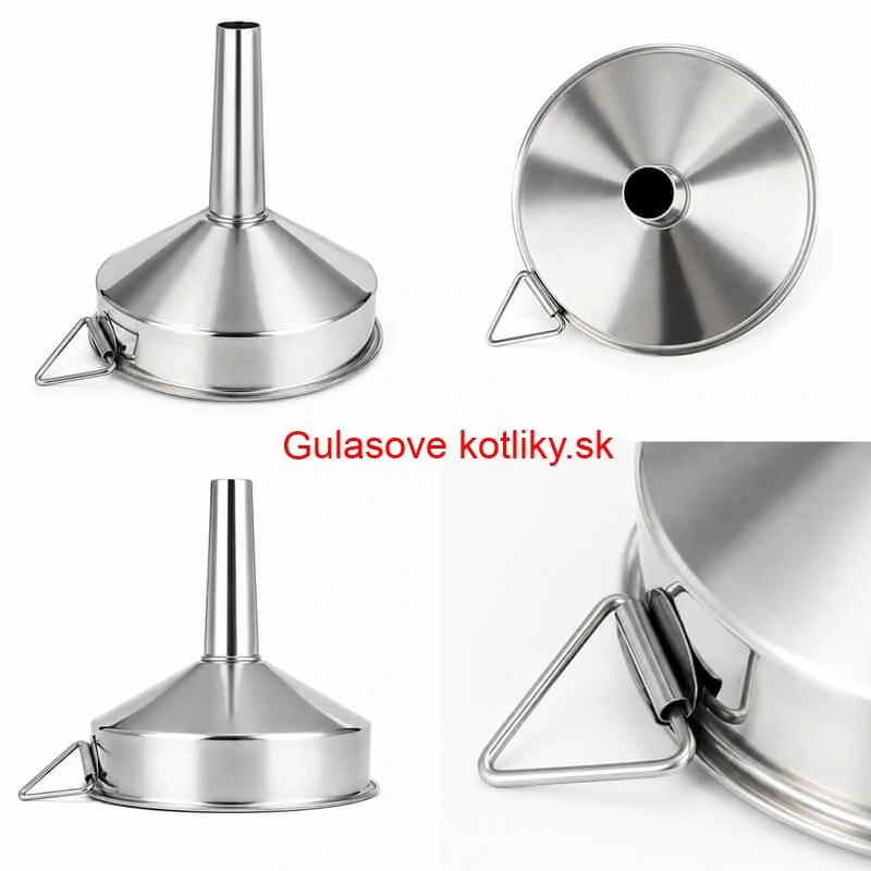 Nerezový lievik 10 cm