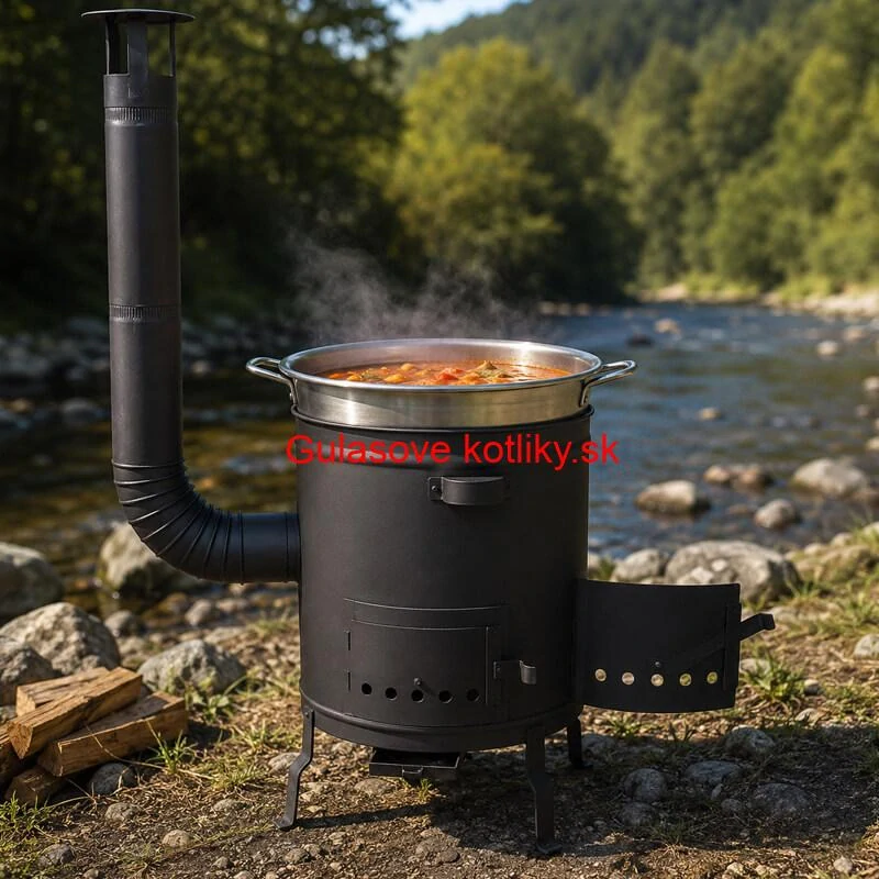Hrubostenná kotlina 56 cm (2 mm) STRONG + žiaruvzdorná farba Plus 600