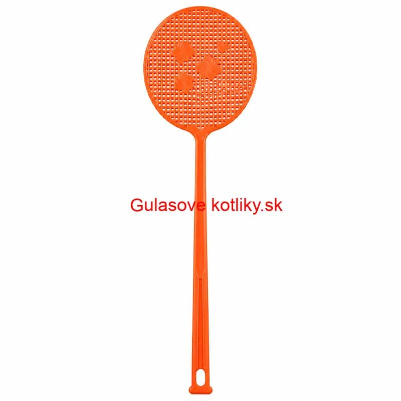 Plastová plácačka na muchy 49 cm – mix farieb