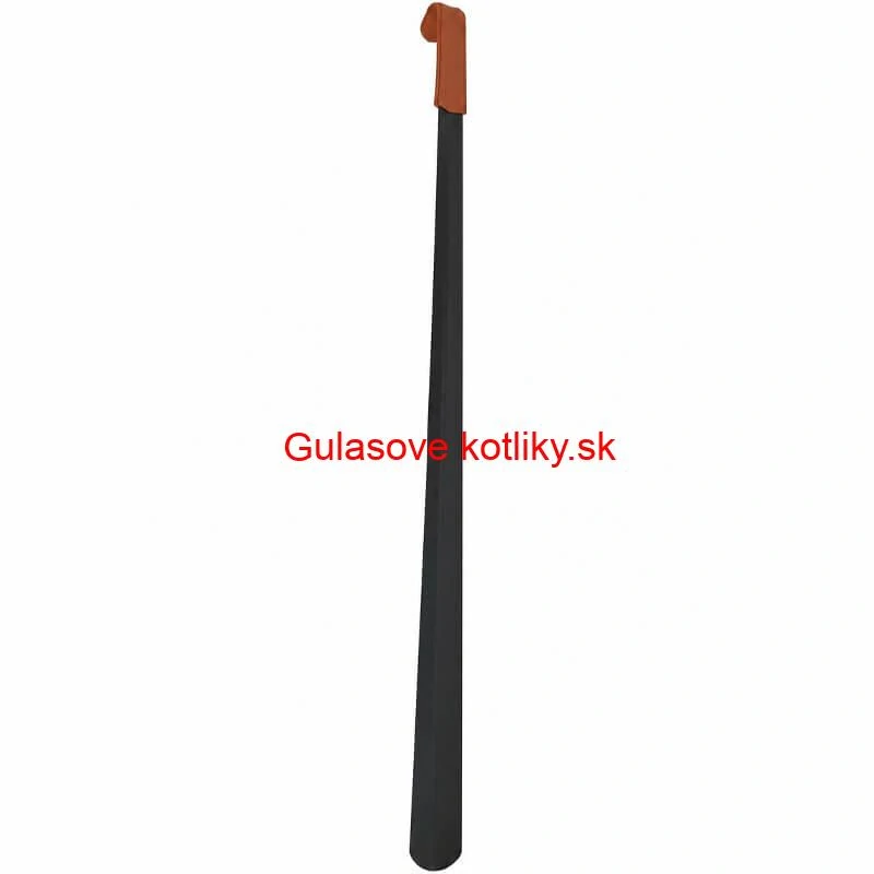 Kovový obuvák 80 cm s rukoväťou zo syntetickej kože