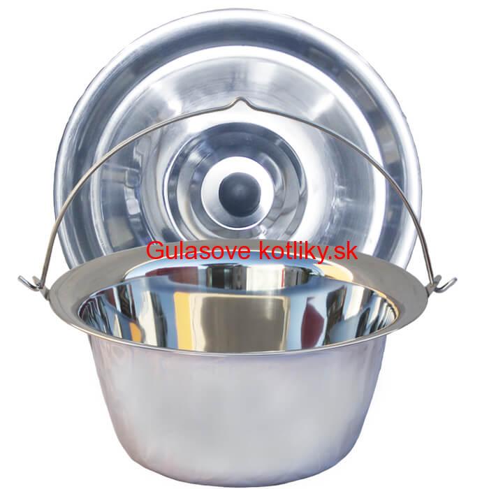 Antikorový kotlík 10 L + pokrievka