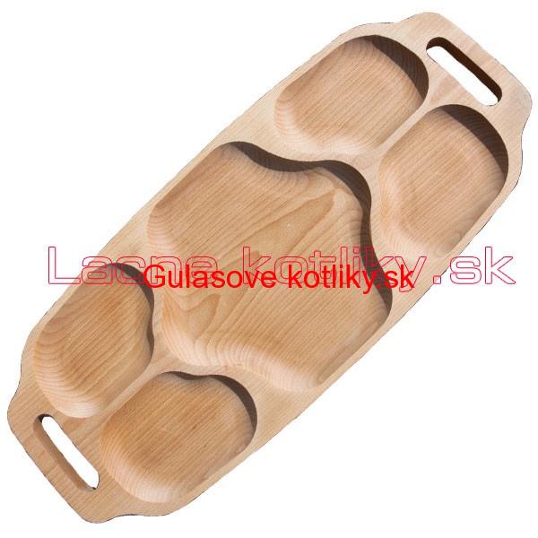 Servírovací drevený podnos