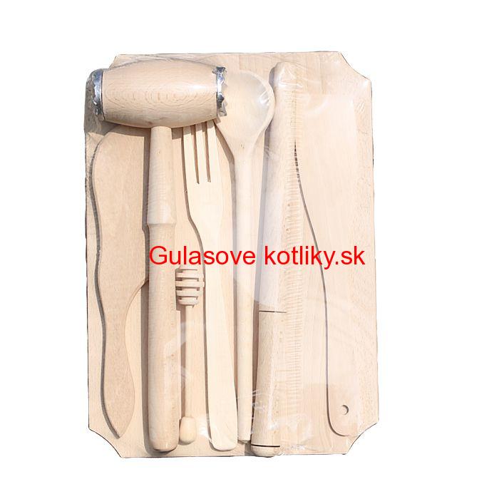 Drevená súprava 8 ks