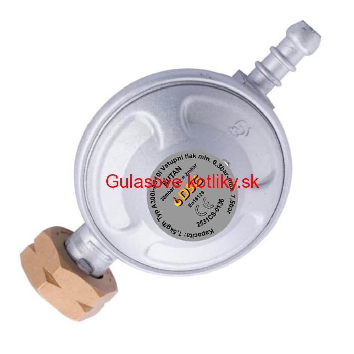 Regulátor tlaku plynu 30 mbar UNI
