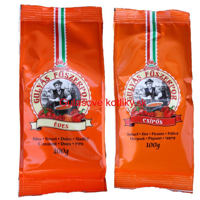 Paprikové korenie na guláš - MIX 100 g