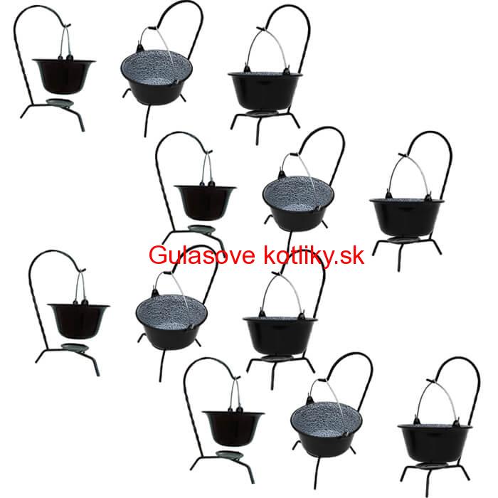 Servírovacia súprava SMALT BLACK 12 ks