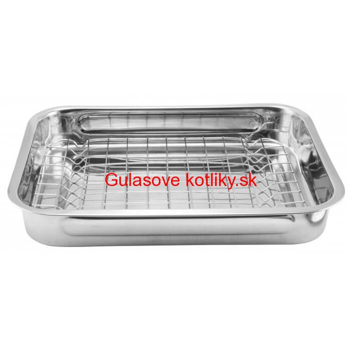 Nerezový pekáč s pokrievkou