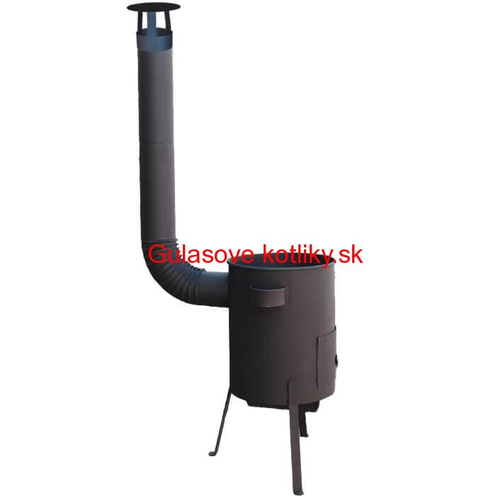 Kotlina 42 cm s žiaruvzdornou farbou PLUS 600 4 MM