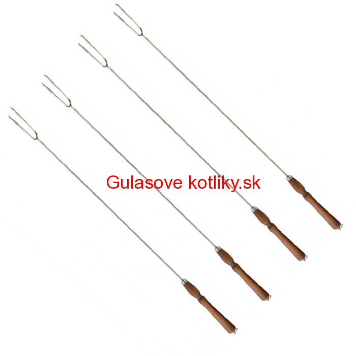 Vidlička na opekanie 90 cm 4 ks NEREZ