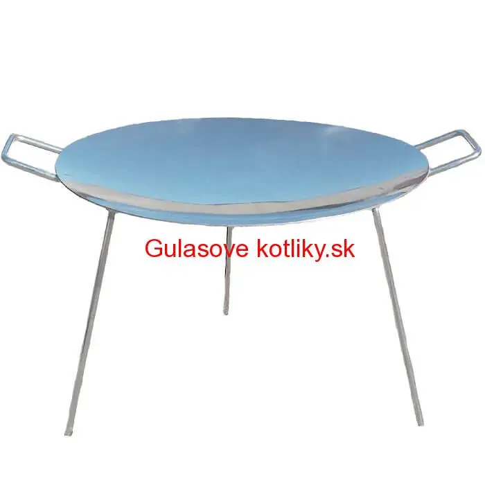 Nerezová panvica s nožičkami 55 cm BBQ