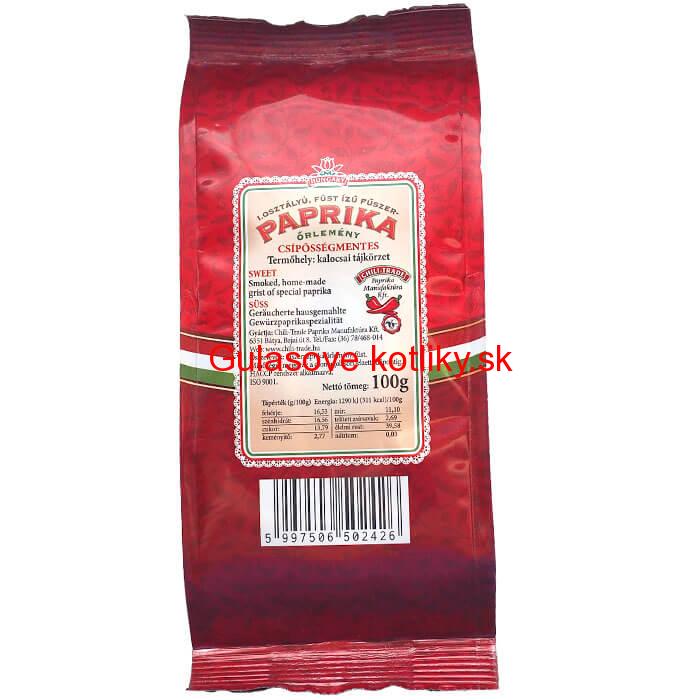 Sladká údená mletá paprika GURMÁN 100 g