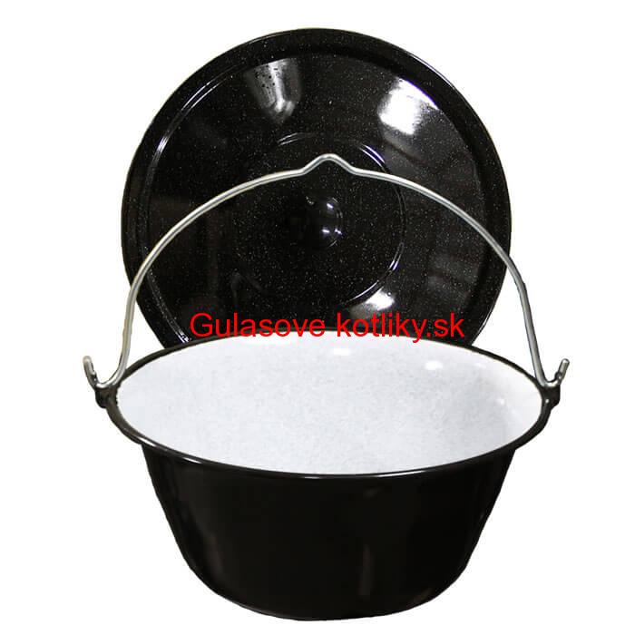Smaltovaný kotlík 8 L + pokrievka