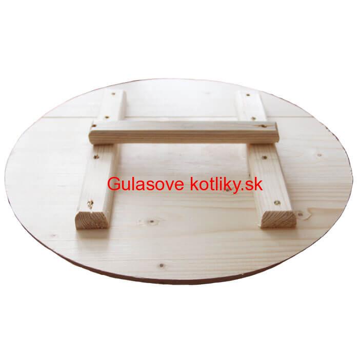 Drevená pokrievka 55 cm
