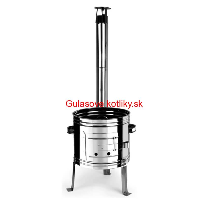 Nerezový kotlík 20 L (1,2 mm) + Nerezová kotlina 42 INOX