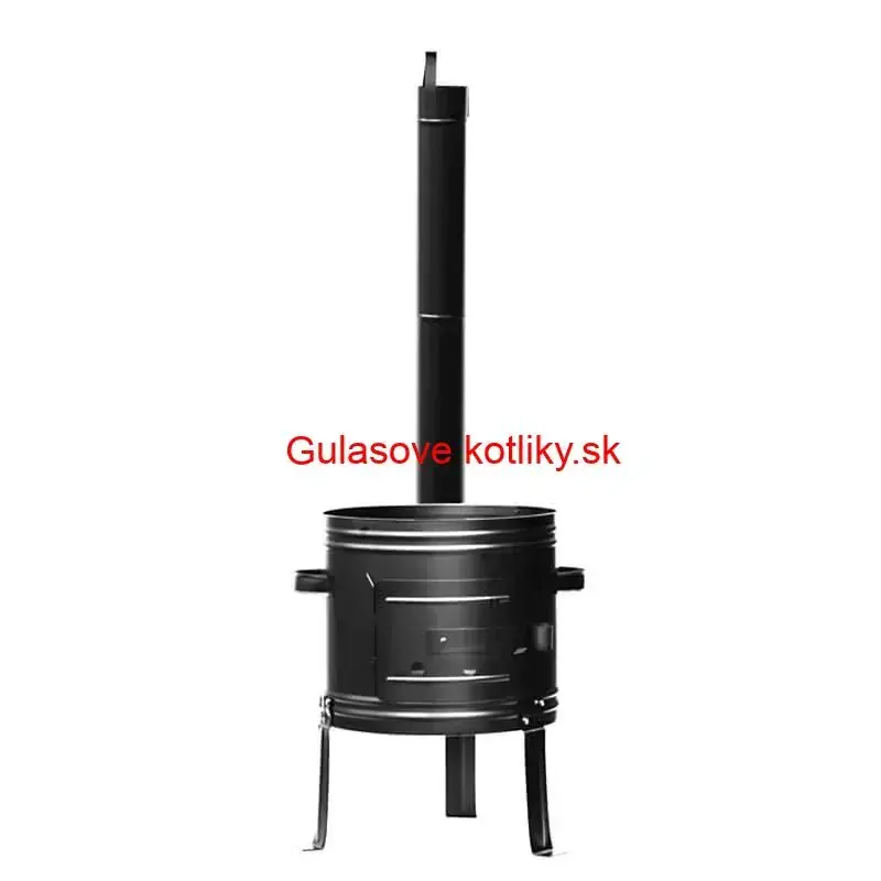 Smaltovaný kotlík 13 L + kovová kotlina 36 KOV + misky 12 ks